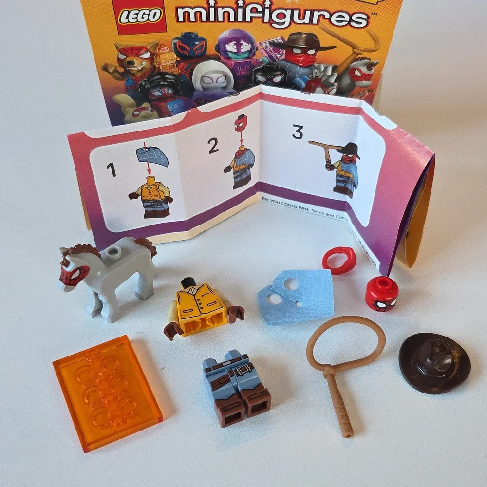 Lego Minifigure - Spiderman - Web-Slinger Lego Minifigure Series Spider-man